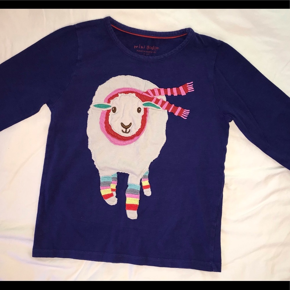 Mini Boden long sleeve shirt